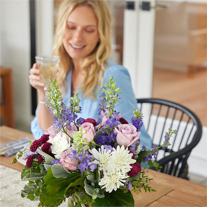 Violet Frost Bouquet –  Village Bloom Florist, Folsom LA