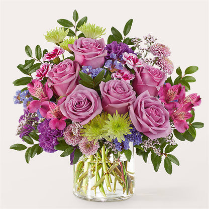 Glass Half Full Bouquet –  Village Bloom Florist, Folsom LA