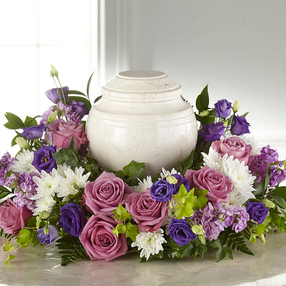 Blooming Sympathy Cremation Adornment –  Village Bloom Florist, Folsom LA