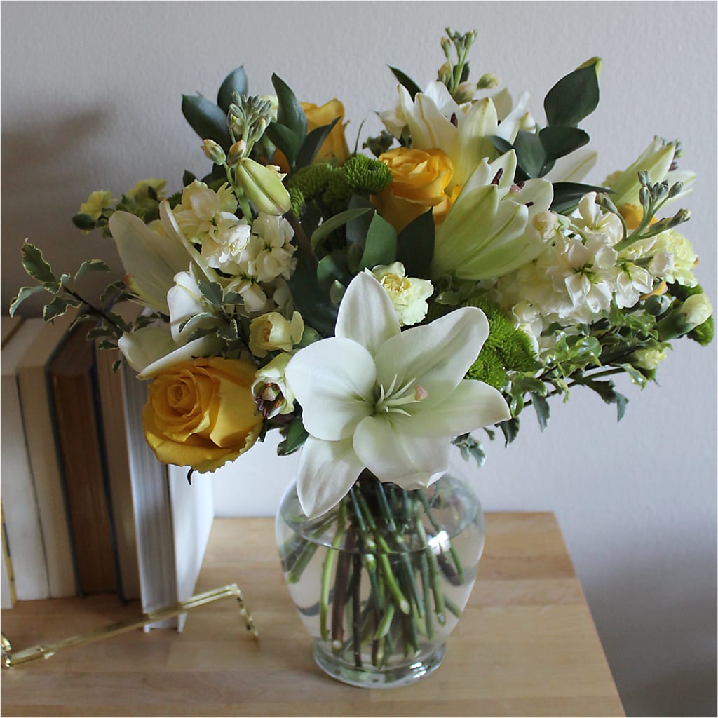 Hope & Serenity Bouquet –  Village Bloom Florist, Folsom LA