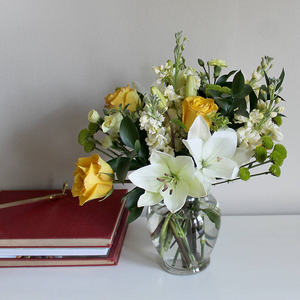 Hope & Serenity Bouquet –  Village Bloom Florist, Folsom LA