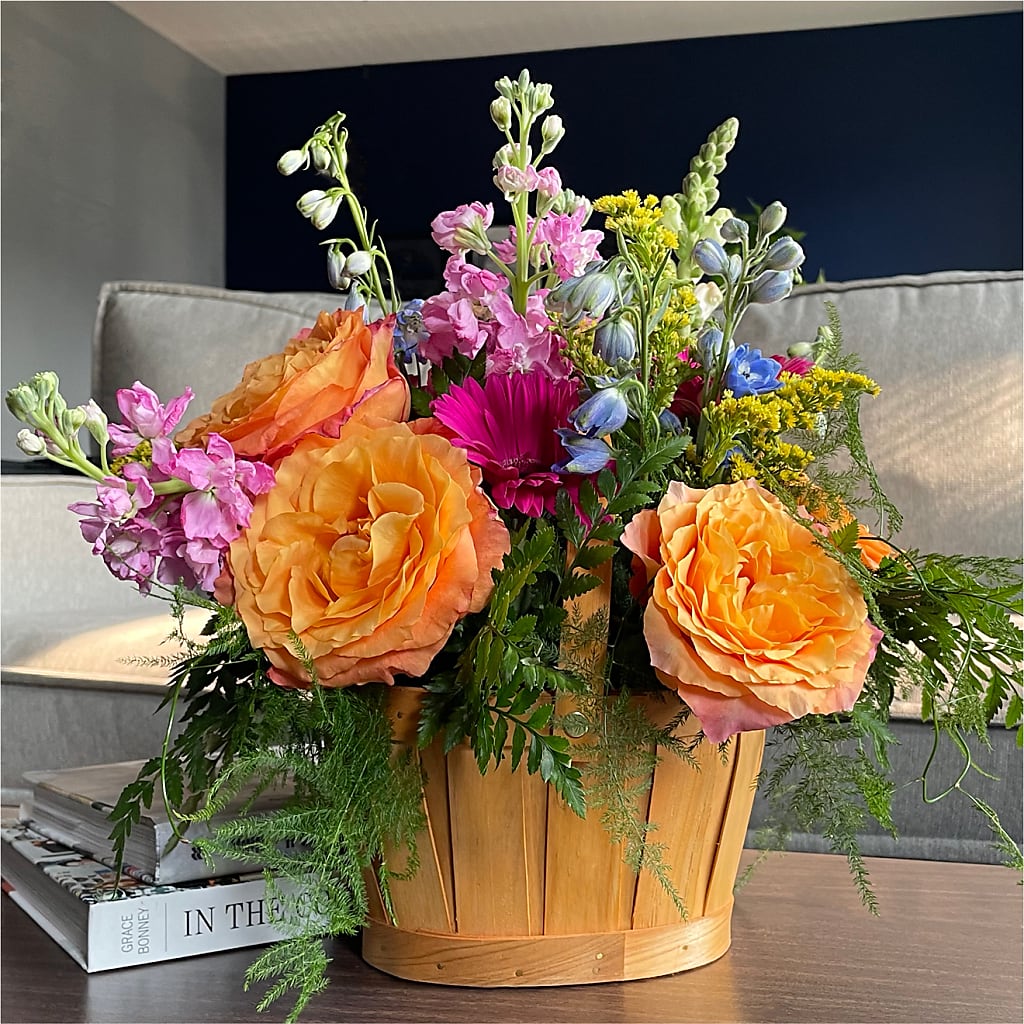 Garden of Life Basket –  Village Bloom Florist, Folsom LA