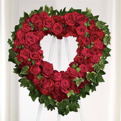 Wholehearted Standing Spray –  Village Bloom Florist, Folsom LA