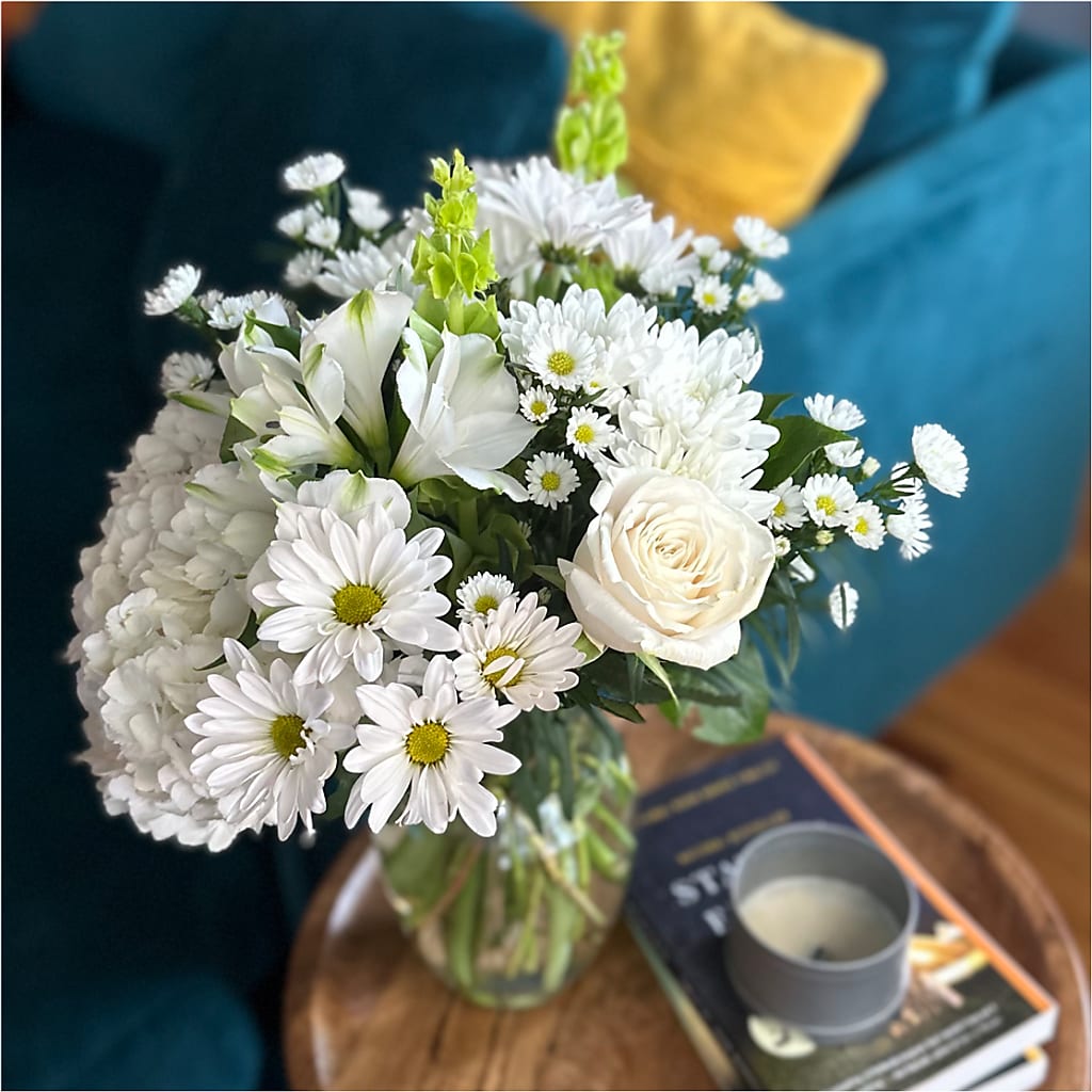Classic Ivory – A Florist Original –  Village Bloom Florist, Folsom LA