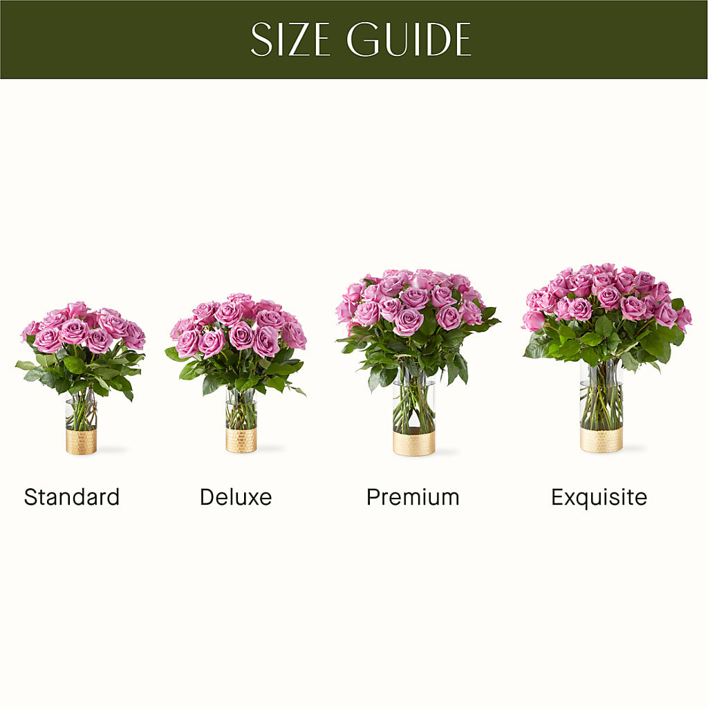 Secret Admirer Lavender Rose Bouquet –  Village Bloom Florist, Folsom LA