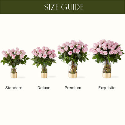 Picture Perfect Pink Rose Bouquet –  Village Bloom Florist, Folsom LA