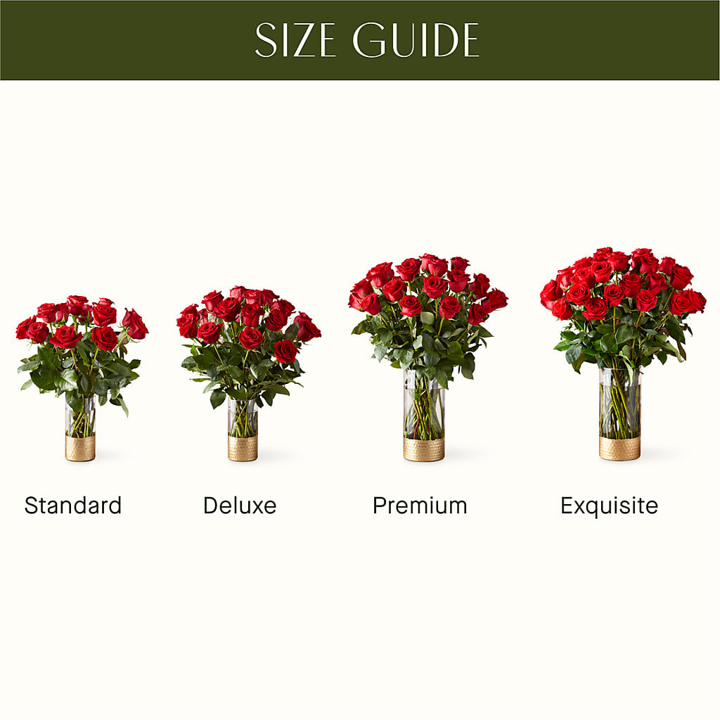 Classic Love Red Rose Bouquet –  Village Bloom Florist, Folsom LA