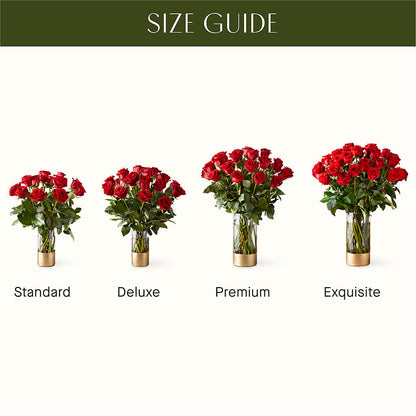 Classic Love Red Rose Bouquet –  Village Bloom Florist, Folsom LA
