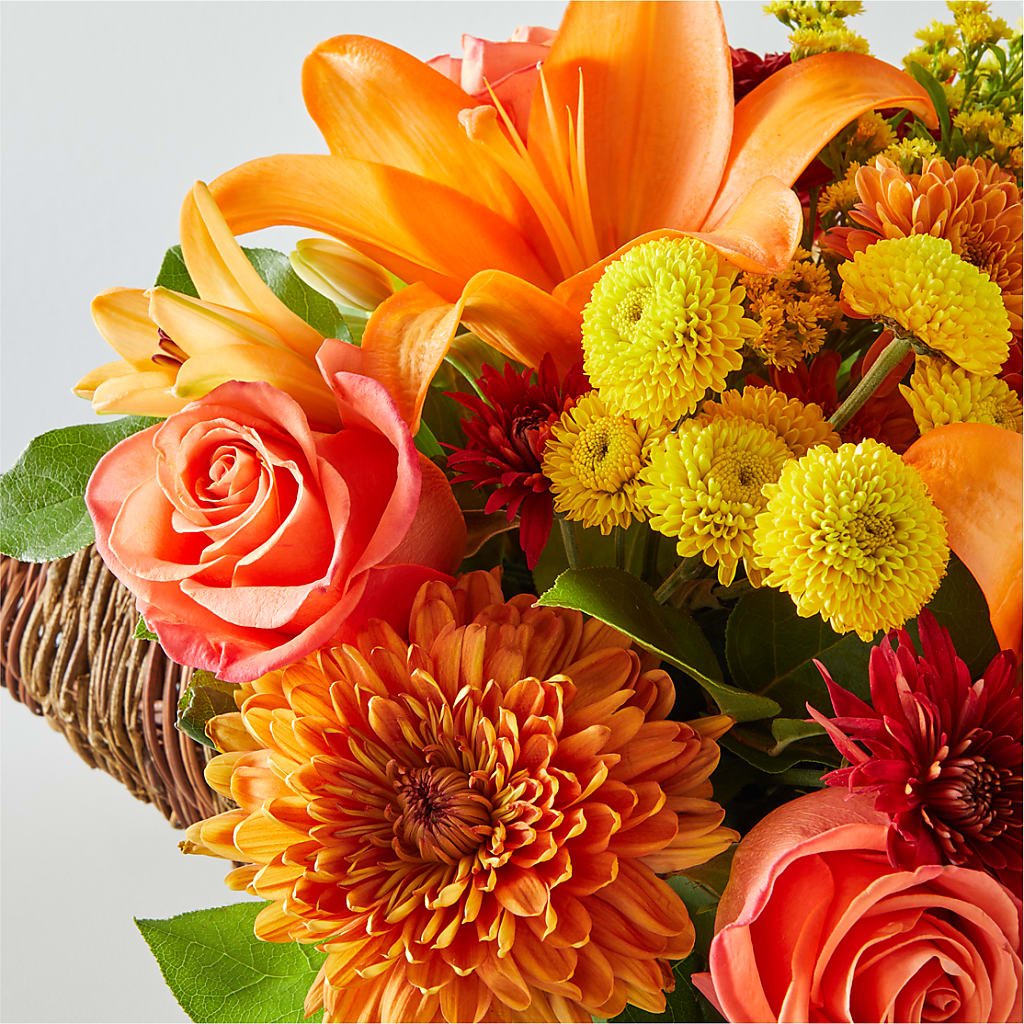 Bouquet of Blessings Cornucopia –  Village Bloom Florist, Folsom LA