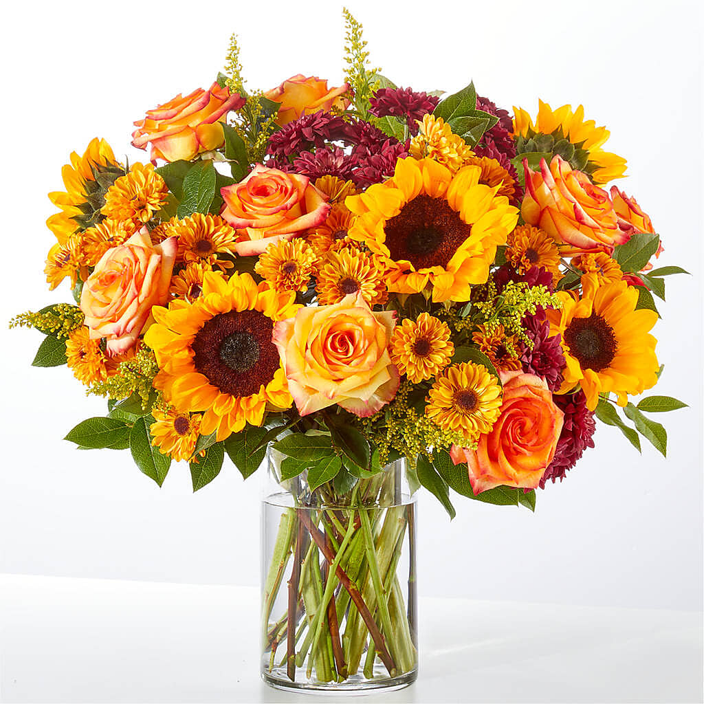 Flannel Scarf Bouquet –  Village Bloom Florist, Folsom LA