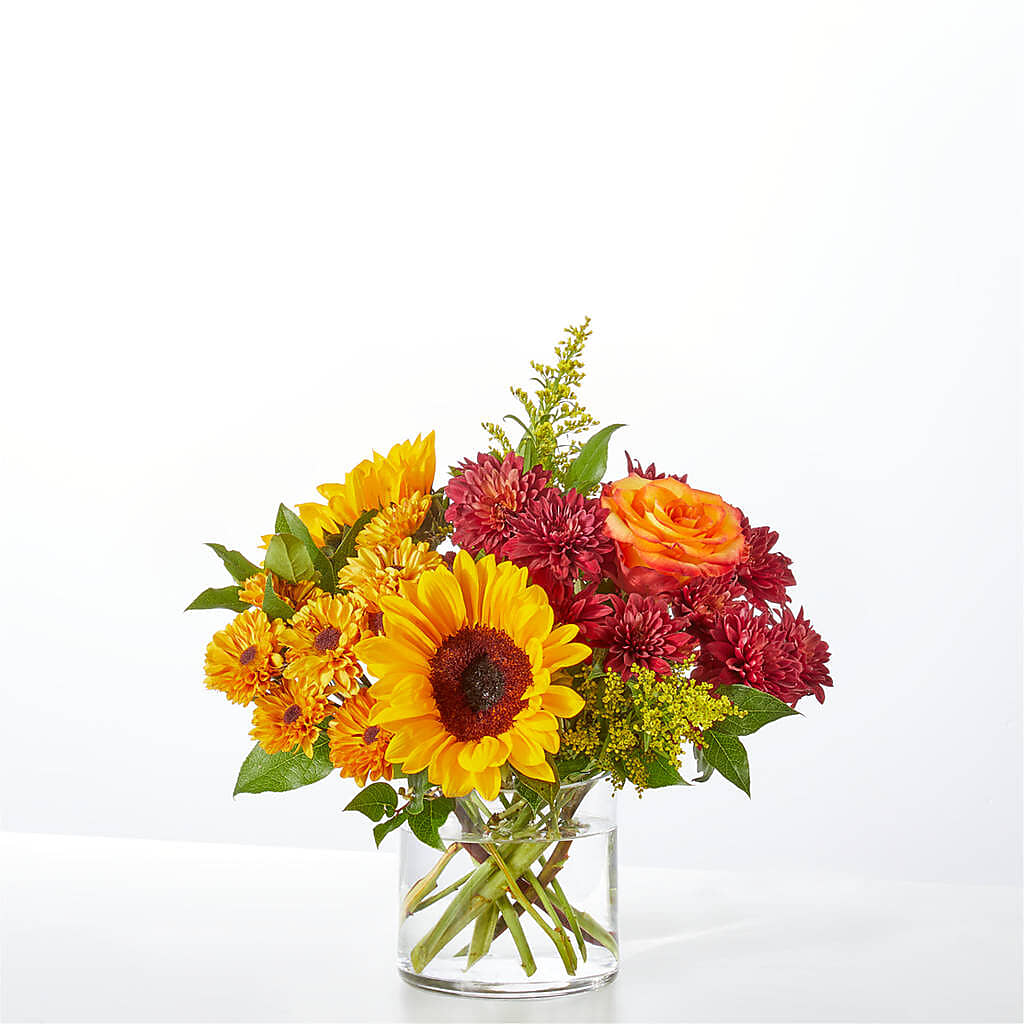 Flannel Scarf Bouquet –  Village Bloom Florist, Folsom LA