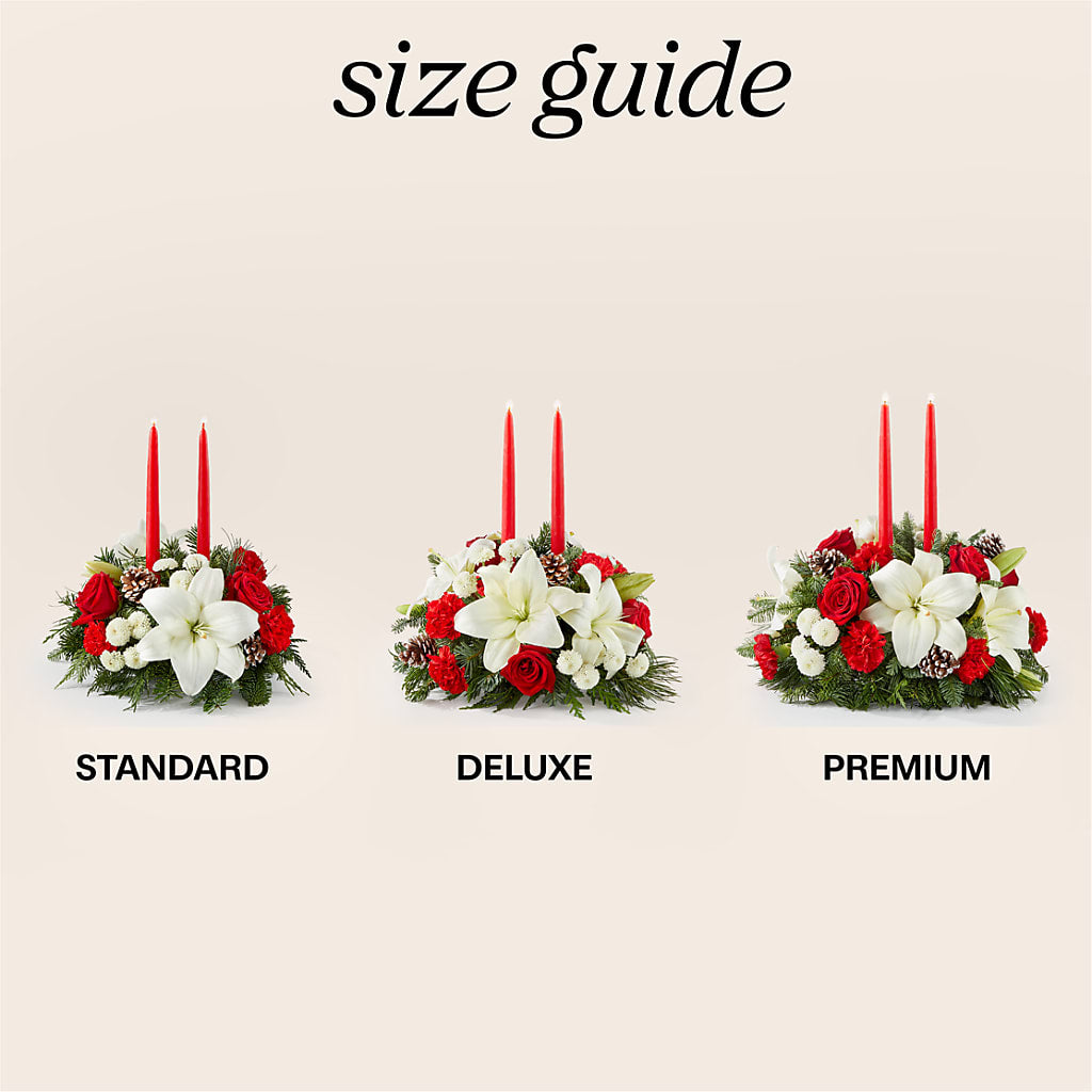Seasonal Festivities Centerpiece –  Village Bloom Florist, Folsom LA