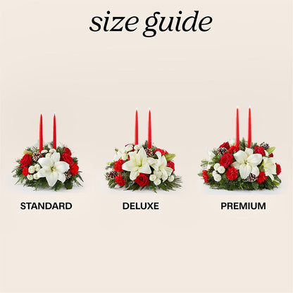Seasonal Festivities Centerpiece –  Village Bloom Florist, Folsom LA