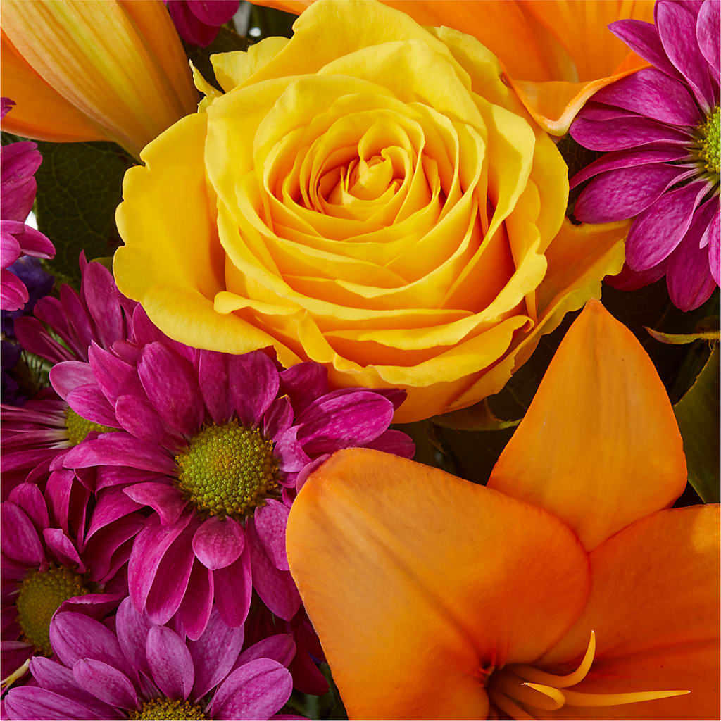 Colorful Visions Bouquet –  Village Bloom Florist, Folsom LA