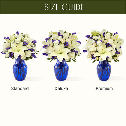 Sapphire Rush Bouquet –  Village Bloom Florist, Folsom LA