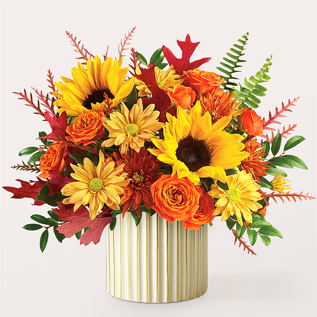 Fall Campfire Bouquet –  Village Bloom Florist, Folsom LA