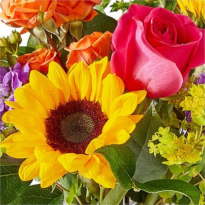 Vibrant Greetings Bouquet –  Village Bloom Florist, Folsom LA