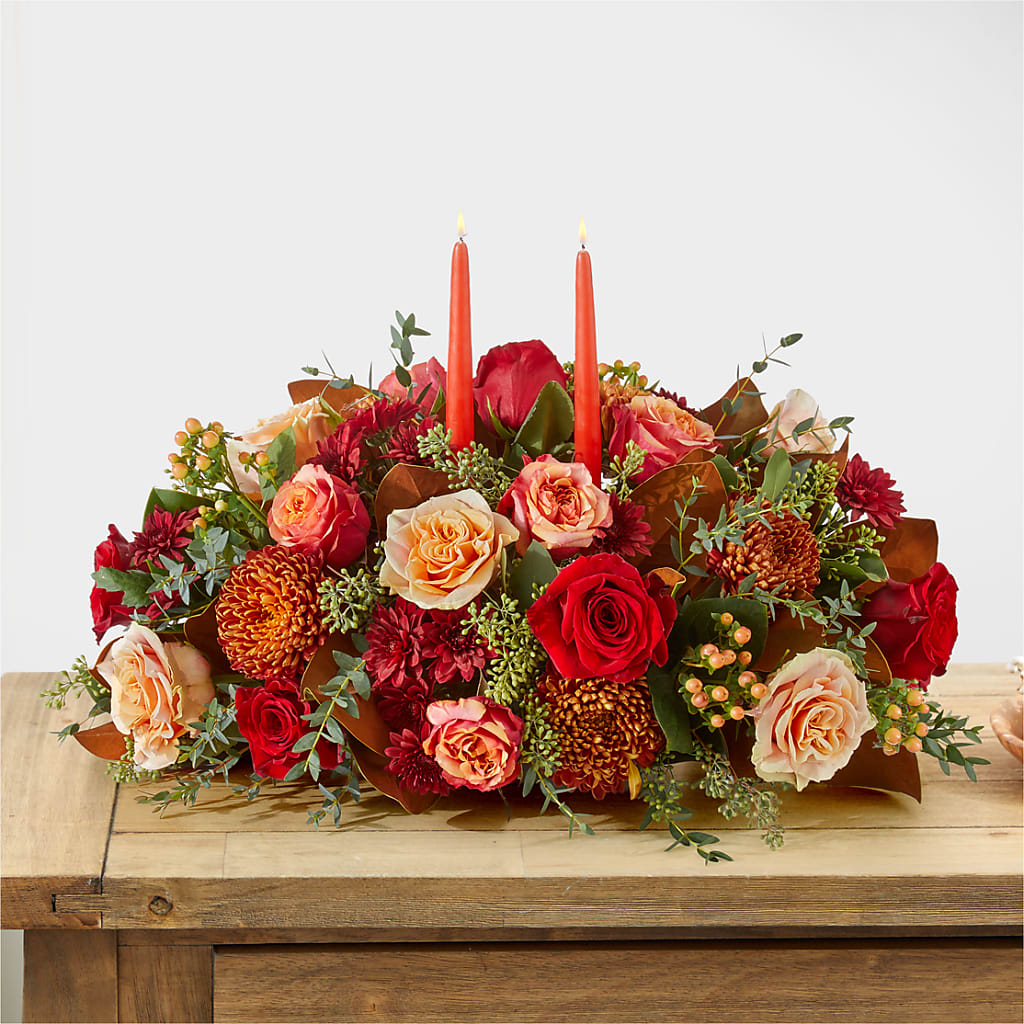 Gather Near Centerpiece –  Village Bloom Florist, Folsom LA