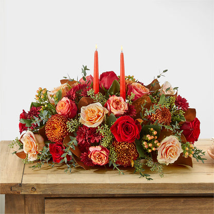 Gather Near Centerpiece –  Village Bloom Florist, Folsom LA