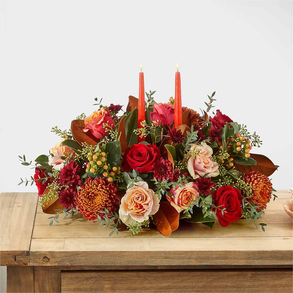 Gather Near Centerpiece –  Village Bloom Florist, Folsom LA
