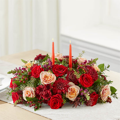 Most Thankful Centerpiece –  Village Bloom Florist, Folsom LA