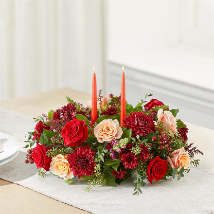 Most Thankful Centerpiece –  Village Bloom Florist, Folsom LA