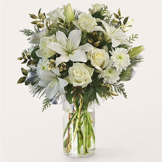 Wintry Mix Bouquet –  Village Bloom Florist, Folsom LA