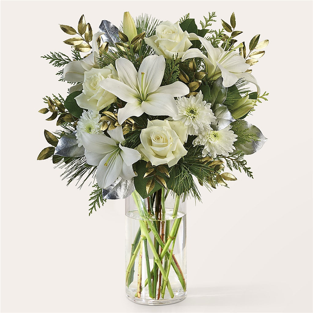Wintry Mix Bouquet –  Village Bloom Florist, Folsom LA
