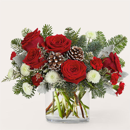 Yule Cheer Bouquet –  Village Bloom Florist, Folsom LA