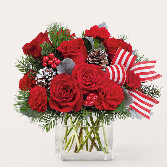 Baking Spirits Bright Bouquet –  Village Bloom Florist, Folsom LA