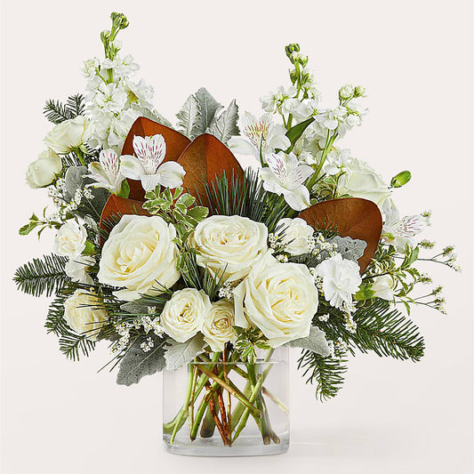 Fresh Snowfall Bouquet –  Village Bloom Florist, Folsom LA