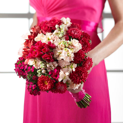Pink Effervescence Bouquet –  Village Bloom Florist, Folsom LA