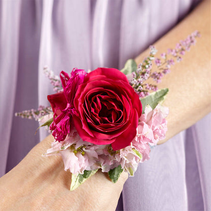 Rose Charm Corsage –  Village Bloom Florist, Folsom LA