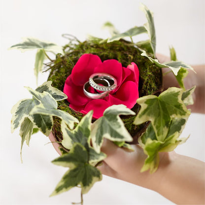 Lila Rose Ring Nest –  Village Bloom Florist, Folsom LA