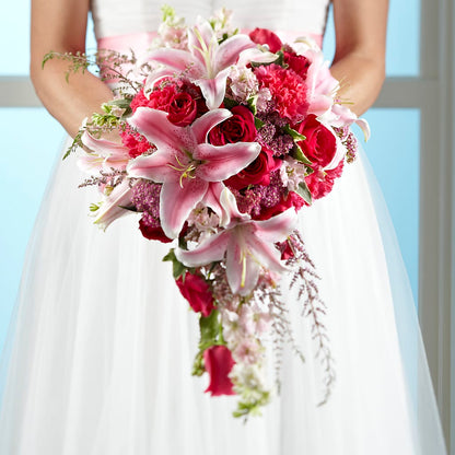 Lily & Rose Bouquet –  Village Bloom Florist, Folsom LA