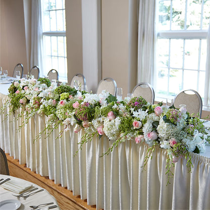 State of Joy Head Table Arrangement –  Village Bloom Florist, Folsom LA