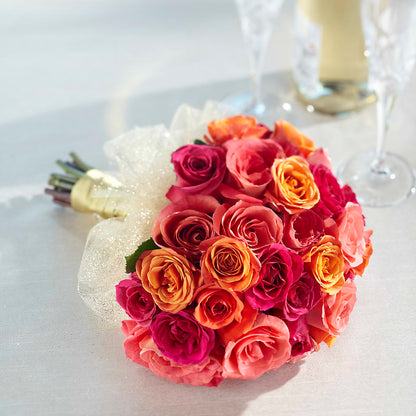 Sweet Roses Bouquet –  Village Bloom Florist, Folsom LA