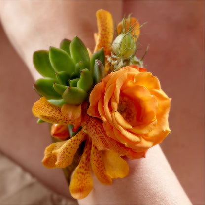 Irresistible Love Wrist Corsage –  Village Bloom Florist, Folsom LA