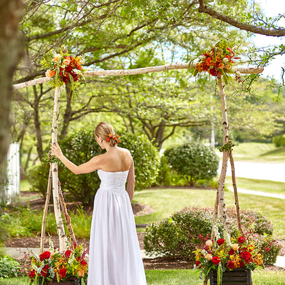 Arbor of Love Archway –  Village Bloom Florist, Folsom LA
