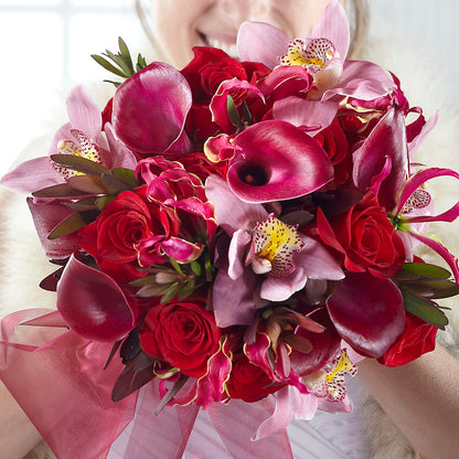 Heart of Hearts Bouquet –  Village Bloom Florist, Folsom LA